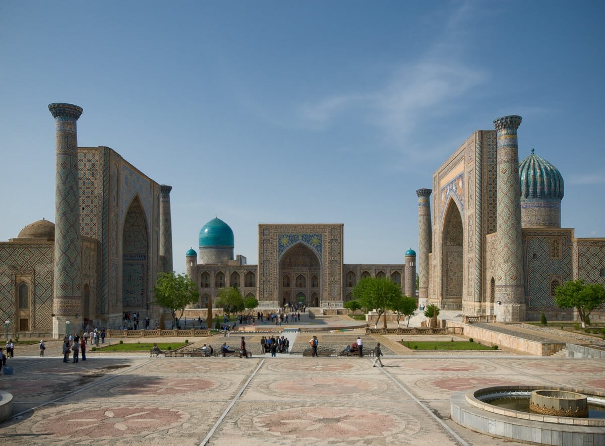 Registan_Platz_Samarkand_Klueger_Reisen