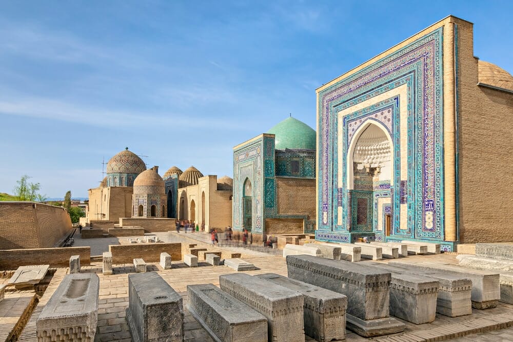 Usbekistan_Nekropole_Shah-i-zinda_Klueger_Reisen Usbekistan_Nekropole_Shah-i-zinda_Klueger_Reisen
